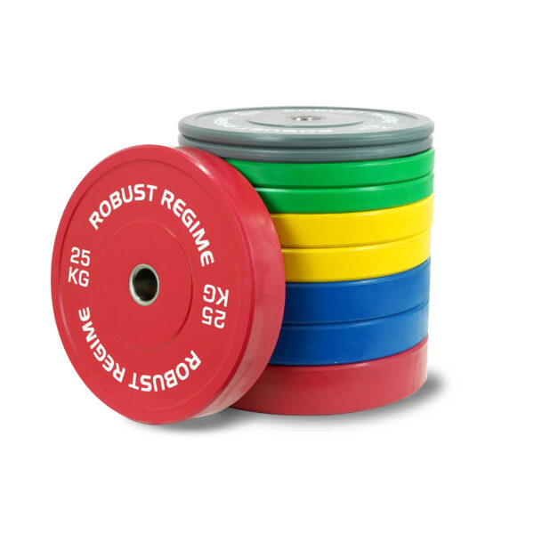 Robust Colour Bumper Plate - 150kg set