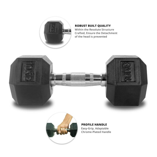 Hex Dumbbells - Image 3