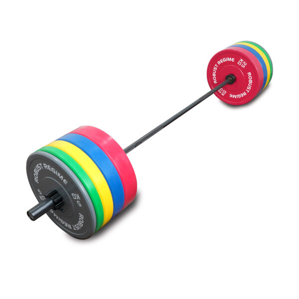 Robust Colour Bumper Plate - 150kg set - Image 5