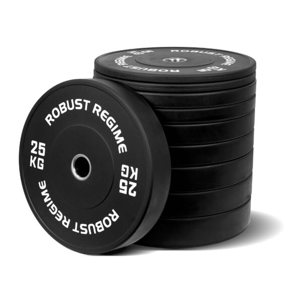 Robust Black Bumper Plate