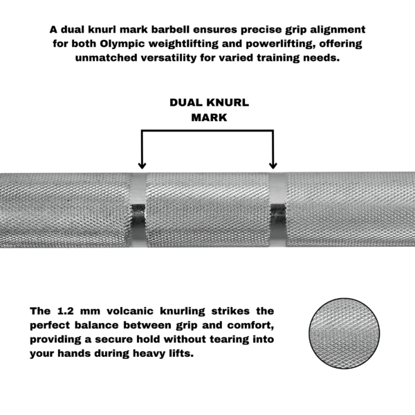 THUNDER BOLT 1.2 Barbell - Image 3