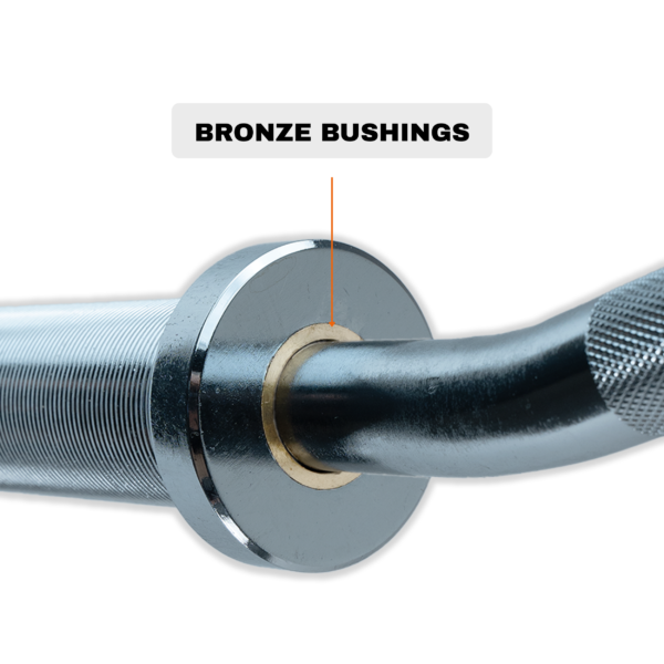 Robust Curl Barbell Hard Chrome - Image 2