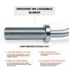 Robust Curl Barbell Hard Chrome - Image 4