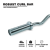 Robust Curl Barbell Hard Chrome