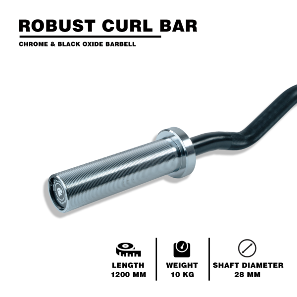 Robust Curl Barbell