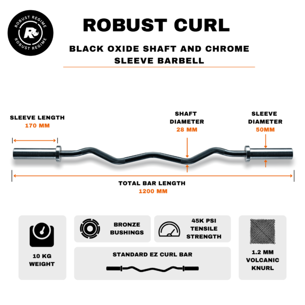 Robust Curl Barbell - Image 5