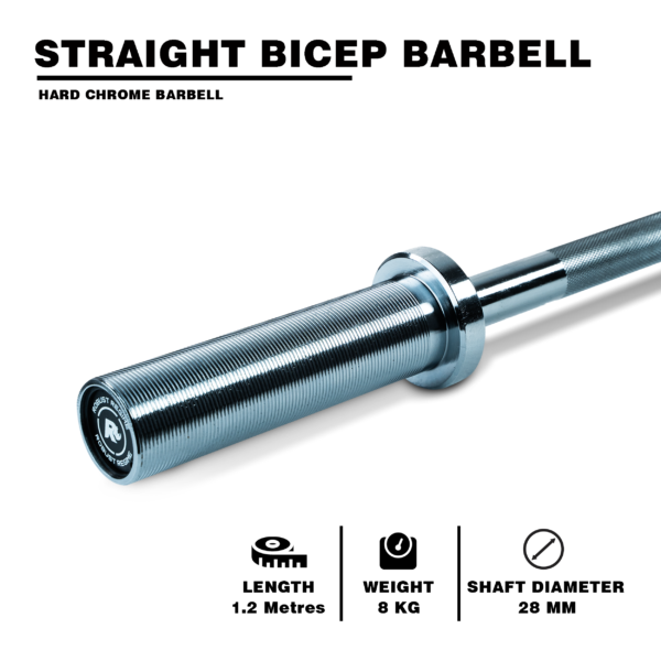 Robust Bicep Straight Bar