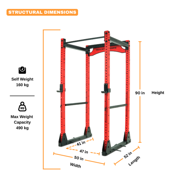 Robust Power Rack Flatfoot - Image 2